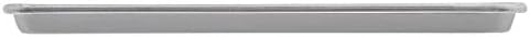 2/3 Size Aluminum Sheet Pan 16" x 22" Baking Sheets 20 Gauge Set of 2- Baking Pan Baking Tray Cookie Sheet Baking Sheet Perfect for Baking Roasting