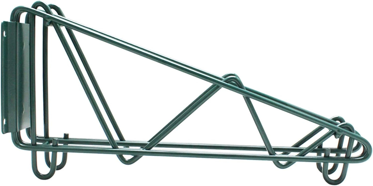 Double Shelf Support Direct Wall Bracket - Shelves Support Wire Shelf Bracket for Pantry Kitchen Home Wire Shelf Bracket Wire Storage Racks Wall Mount Shelf
