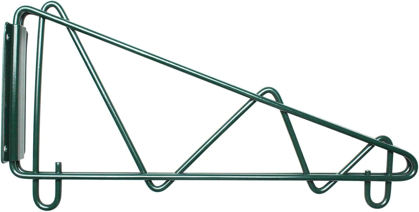 Double Shelf Support Direct Wall Bracket - Shelves Support Wire Shelf Bracket for Pantry Kitchen Home Wire Shelf Bracket Wire Storage Racks Wall Mount Shelf