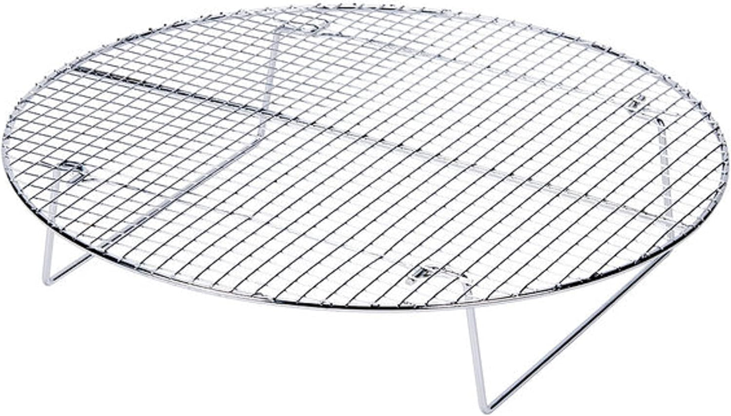 Round Steamer Rack/Cooling Rack Nickel Plated - Steamer Insert Steaming Rack Steam Tray Multi-functional Steamer Basket Cookware Veggie Fish Seafood Cooking