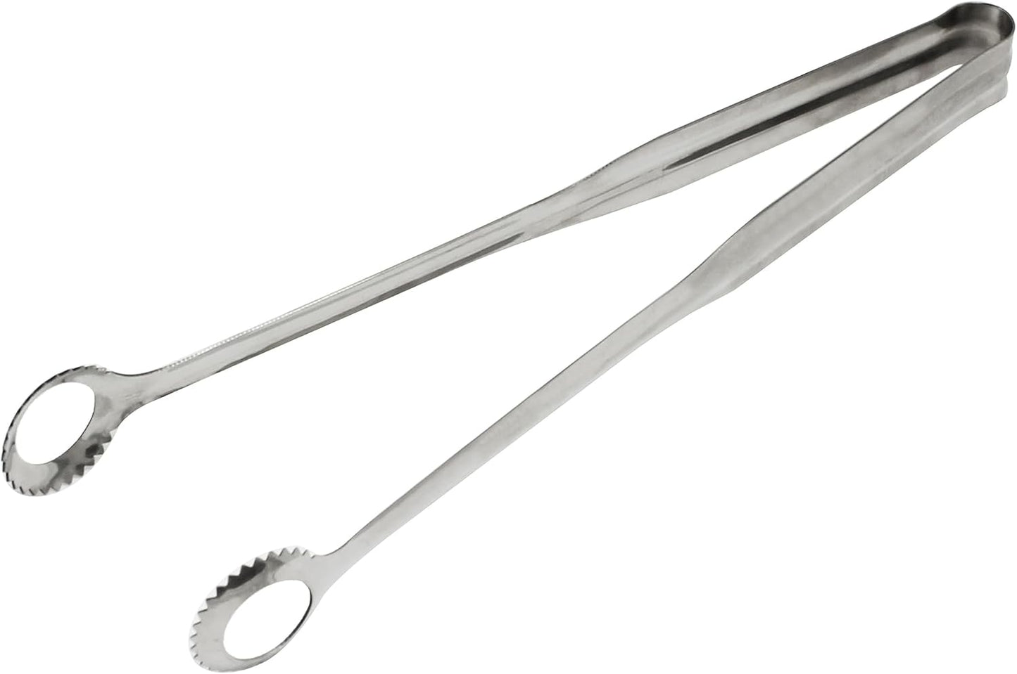 9-1/2" Stainless Steel Barbecue Tong Serrated Grip - Metal Food Tongs Strong Grip for Grabbing Food Cooking Cooking Grilling Barbecue BBQ Buffet Buffet and Turning Food