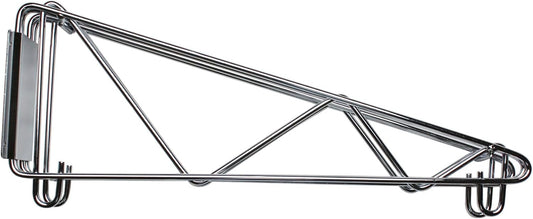 Double Shelf Support Direct Wall Bracket - Shelves Support Wire Shelf Bracket for Pantry Kitchen Home Wire Shelf Bracket Wire Storage Racks Wall Mount Shelf