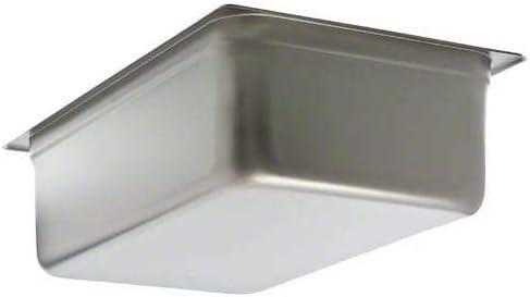 Full Size 6" Deep Stainless Steel Anti-Jamming Steam Pan 24 Gauge- Chafing Steam Table Pans Catering Food Storage Metal Pan Hotel Pan for Restaurant Events Catering Use