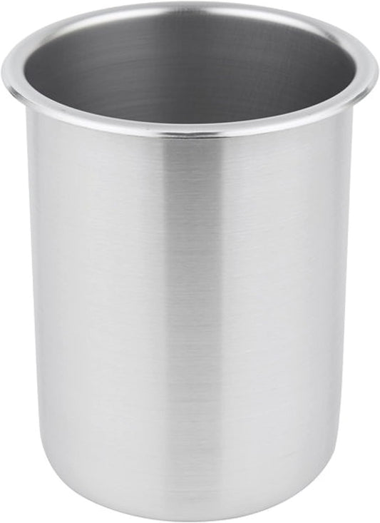 Stainless Steel Bain Marie Pot - for Sauces Warmer and Soup Chafer Soup Pot Soup Station Applicable to Restaurant Catering Buffet Parties Banquets Commercial Use