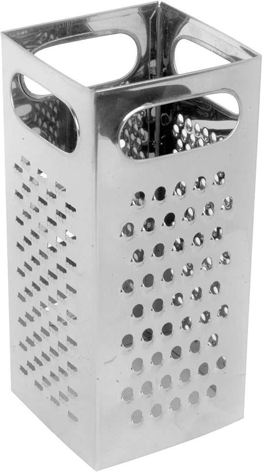 4-Sided Grater Stainless Steel - Cheese Grater Box Grater Vegetable Slicer Food Shredder Cheese and Spice Graters with Handle for Vegetables Ginger Potatoes
