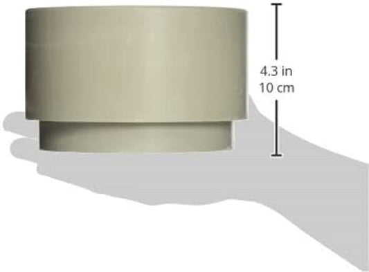 Rubber Scrap Block, 6-1/2" x 4” - Durable Commercial Rubber Stopper for Dish Table Faucet Holes