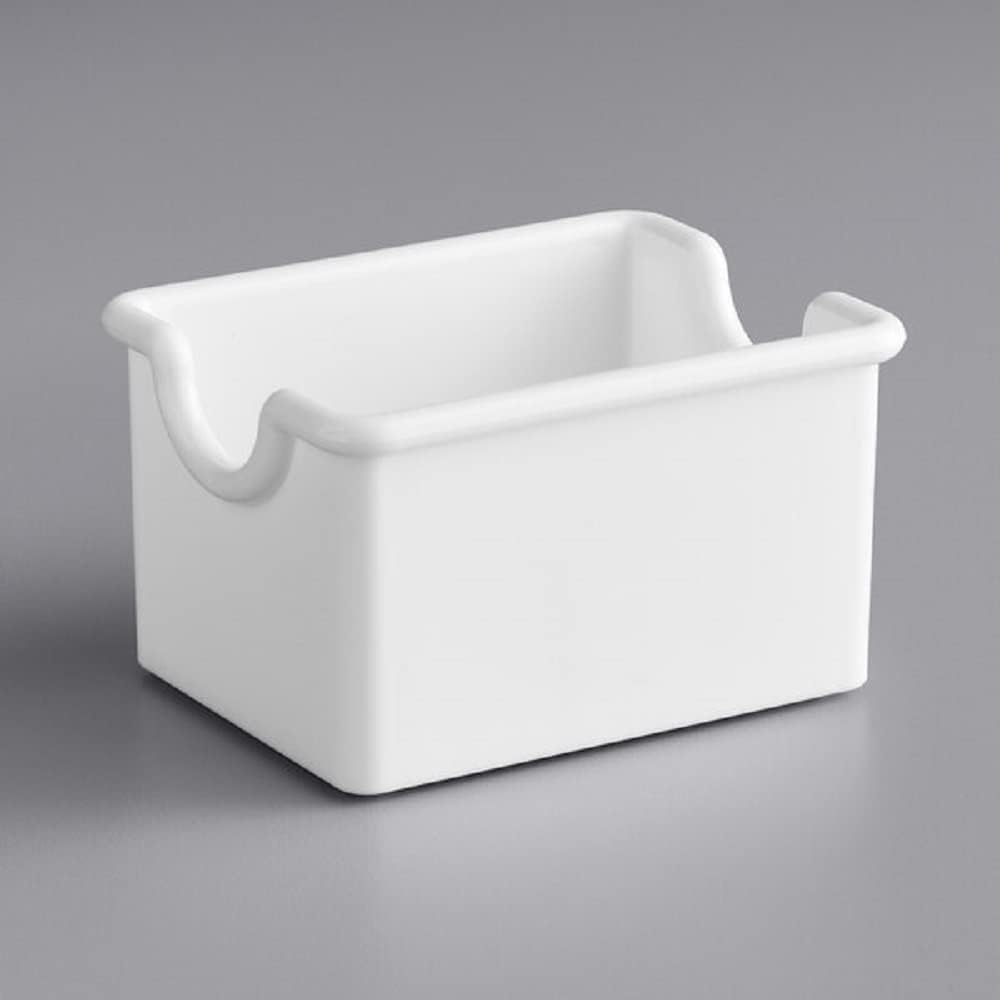 Set of 12 Sugar Packet Holder Plastic - Sugar Caddy Holder for Sweetener Packets Organizer Caddy for Coffee Bar Tea Bag Organizer for Table Restaurant Hotel