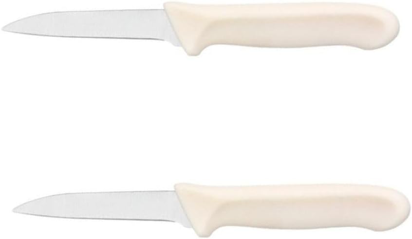Blade Paring Knife German Steel Handle Set of 2- Small Fruit Knife Razor Sharp Pairing Knives Kitchen Knives for Fruits Vegetables Home Kitchen Restaurants