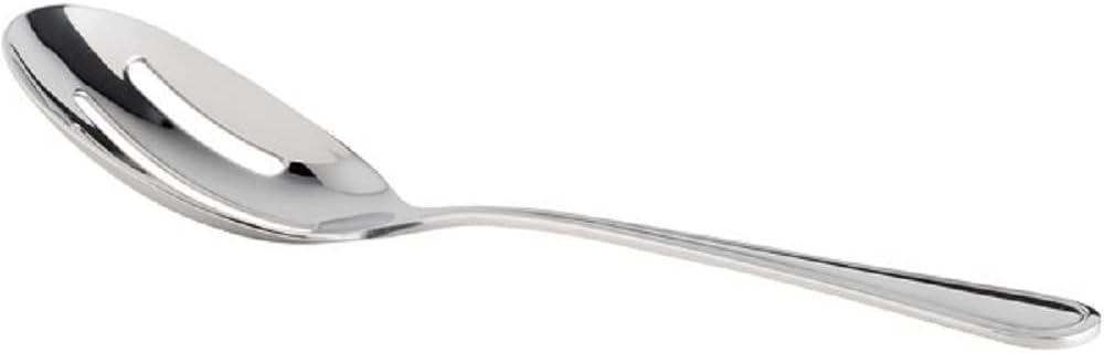 Luxor Spoon Stainless Steel Set of 2- Serving Utensils Spoon Flatware Basting Serving Cutlery Kitchen Tableware Buffet Serving Utensils for Home Kitchen and Restaurant