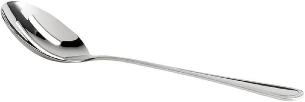 Luxor Spoon Stainless Steel Set of 2- Serving Utensils Spoon Flatware Basting Serving Cutlery Kitchen Tableware Buffet Serving Utensils for Home Kitchen and Restaurant