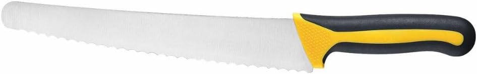 Blade Bread Knife German Steel with Soft-Grip Handle- Razor Sharp Multipurpose Sharp Kitchen Knife for Homemade Bread Crusty Breads Cake Bagel Home Kitchen Restaurants