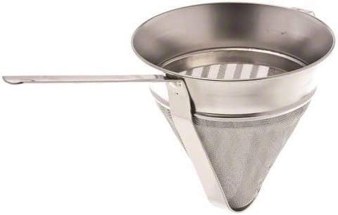 Stainless Steel Fine Mesh- Cone Shaped Strainer Food Strainer Juice Strainer Kitchen Tools Food Colander For Straining Seeds Beans Sauces