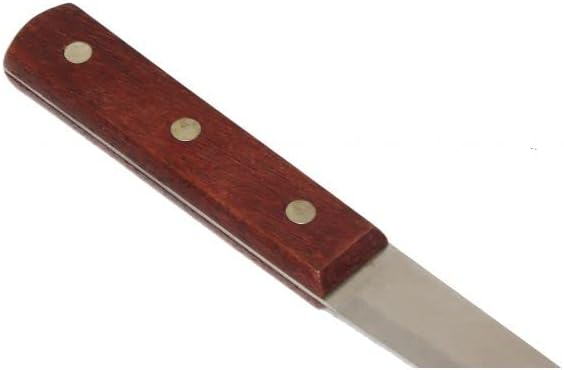 7-1/4” Stainless Steel Clam Knife with Wood Handle Set of 3- Clam Shucking Knife Seafood Opener Seafood Tools Knives Shucker for Home Kitchen and Restaurants