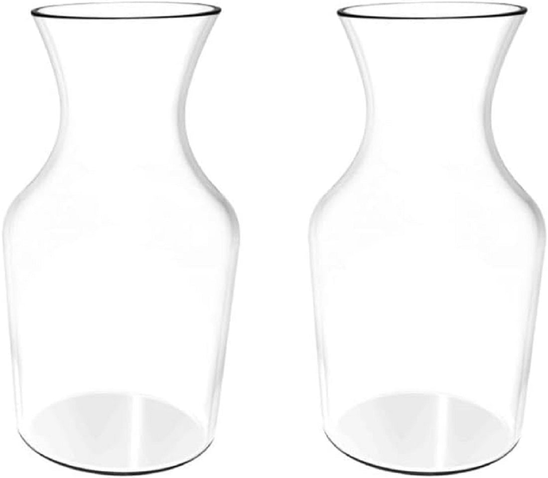 9 oz Wine Decanter Polycarbonate Clear Color Comes in each - Table Service Wine Carafe Small Decanter Wine Aerator Wine Decanter Carafe for Wine Dinner Parties Tastings Bars Restaurants