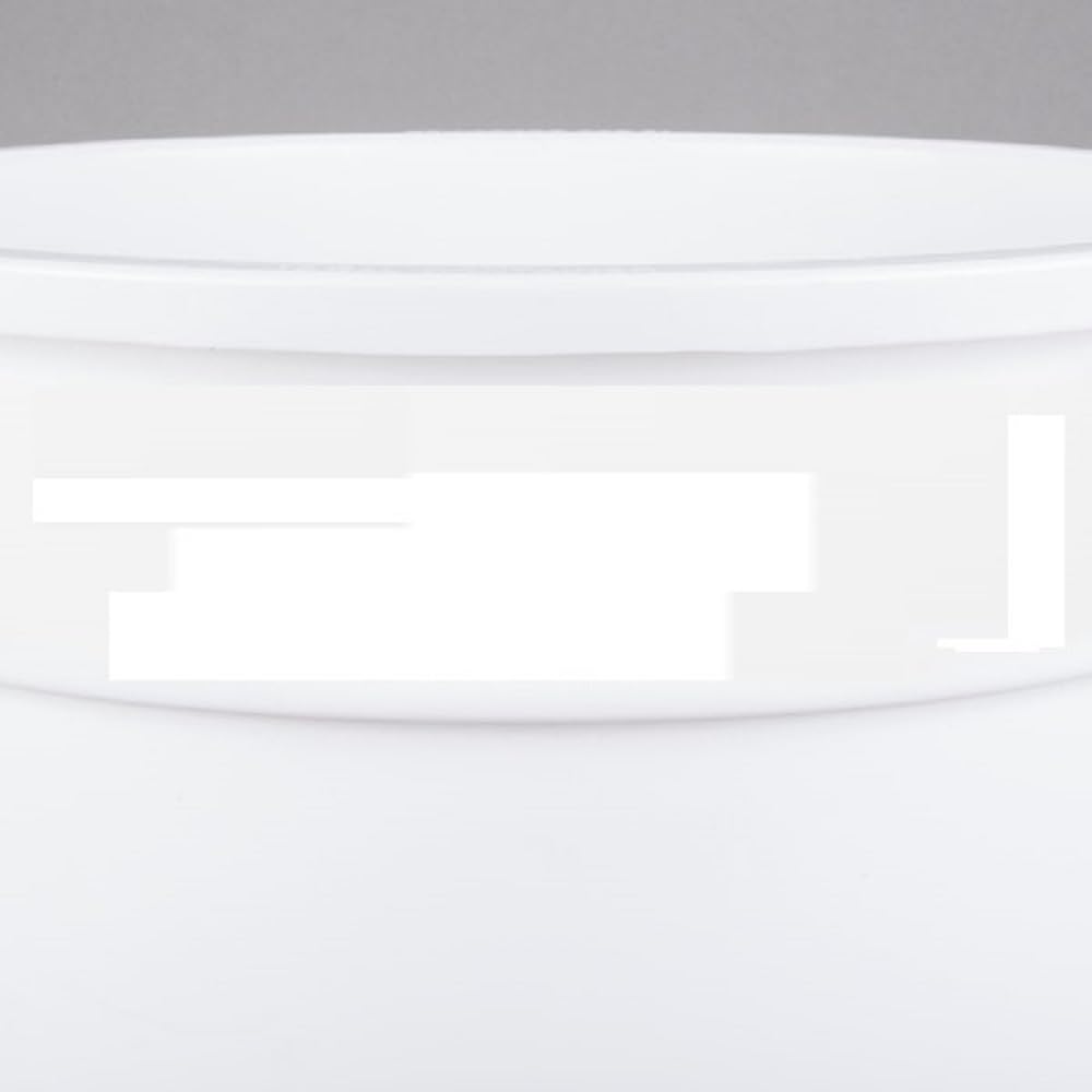 Round Trash Can Height White Color- Wastebasket Garbage Bin Trash Container Recycling Bin Kitchen Bathroom Bedroom Office Trash can