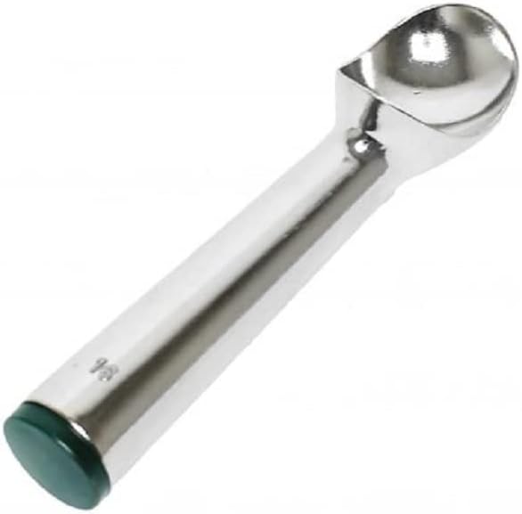 Ice Cream Scoop/Dipper Aluminum Body with Antifreeze Solution filled-in for Gelato Cookie Dough Sorbet Almond Heavy Duty