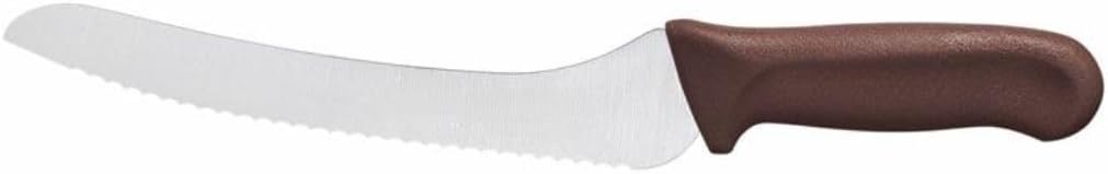 9” Blade Bread Knife German Steel Polypropylene Handle- Razor Sharp Multipurpose Sharp Kitchen Knife for Homemade Bread Crusty Breads Cake Bagel Home Kitchen Restaurants
