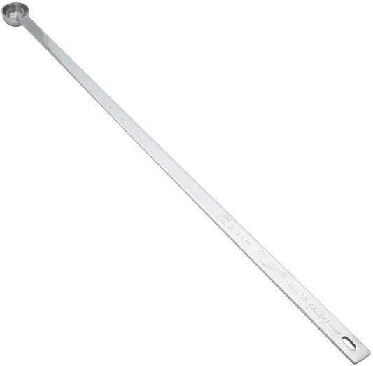 Stainless Steel Measuring Spoon with Handle Length- Measure Spoon for Baking & Cooking Dry and Liquid Ingredients Spoon Kitchen Gadget Fits in Spice Jars