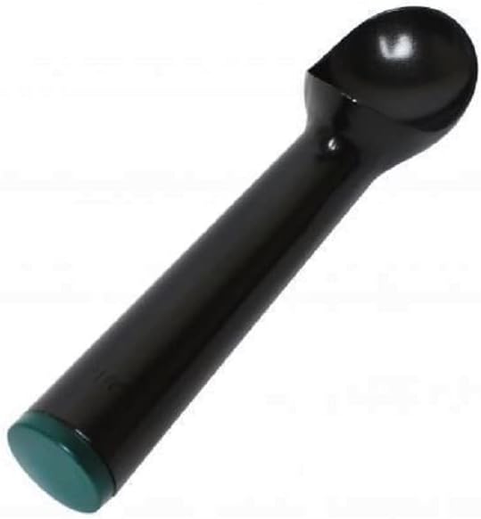 Ice Cream Scoop/Dipper Aluminum Body with Antifreeze Solution filled-in for Gelato Cookie Dough Sorbet Almond Heavy Duty