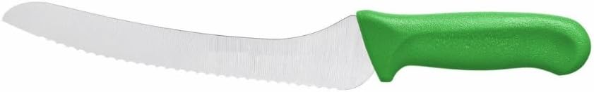 9” Blade Bread Knife German Steel Polypropylene Handle- Razor Sharp Multipurpose Sharp Kitchen Knife for Homemade Bread Crusty Breads Cake Bagel Home Kitchen Restaurants