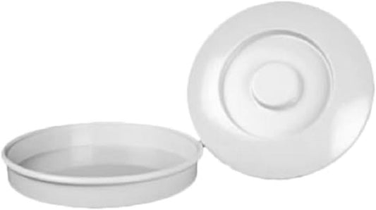 8-1/4” Tortilla Server with Lid Melamine Set of 12 - Tortilla/Pancake Keeper Food Container Perfect for Keeping Tortillas Pancakes and Waffles Warm Dishwasher Safe