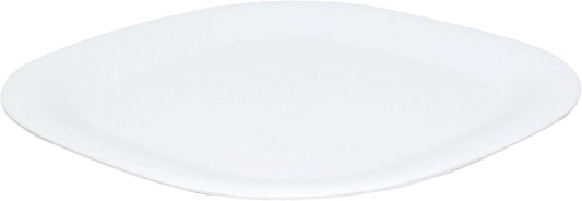 Round Square Plate Passion Melamine - Dinner Plates Reusable Plate Dinner Dishes Plates Perfect for Dinner Dishes Dishwasher Safe Break-Resistant