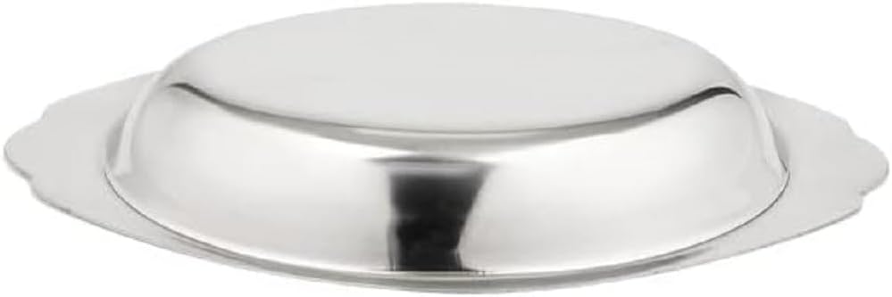 Stainless Steel Oval Au Gratin Dish - Set of 6 - Casserole and Banana Split Bowls, Single Serving, Small Individual Gratin