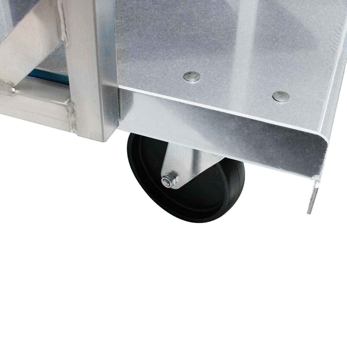 5” Rubber Swivel Caster Replacement for Sheet Pan Truck - Swivel Caster Wheel Sheet Pan Truck Rubber Base Heavy Duty Home Commercial Kitchen Bakery