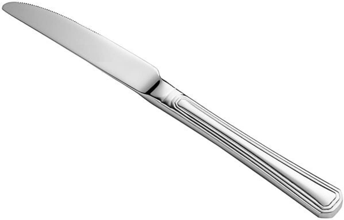 Wilshire Stainless Steel Set of 12- Stainless Steel Silverware Flatware Cutlery Kitchen Tableware Set for Home and Restaurant for Soup Spoons Round Spoons