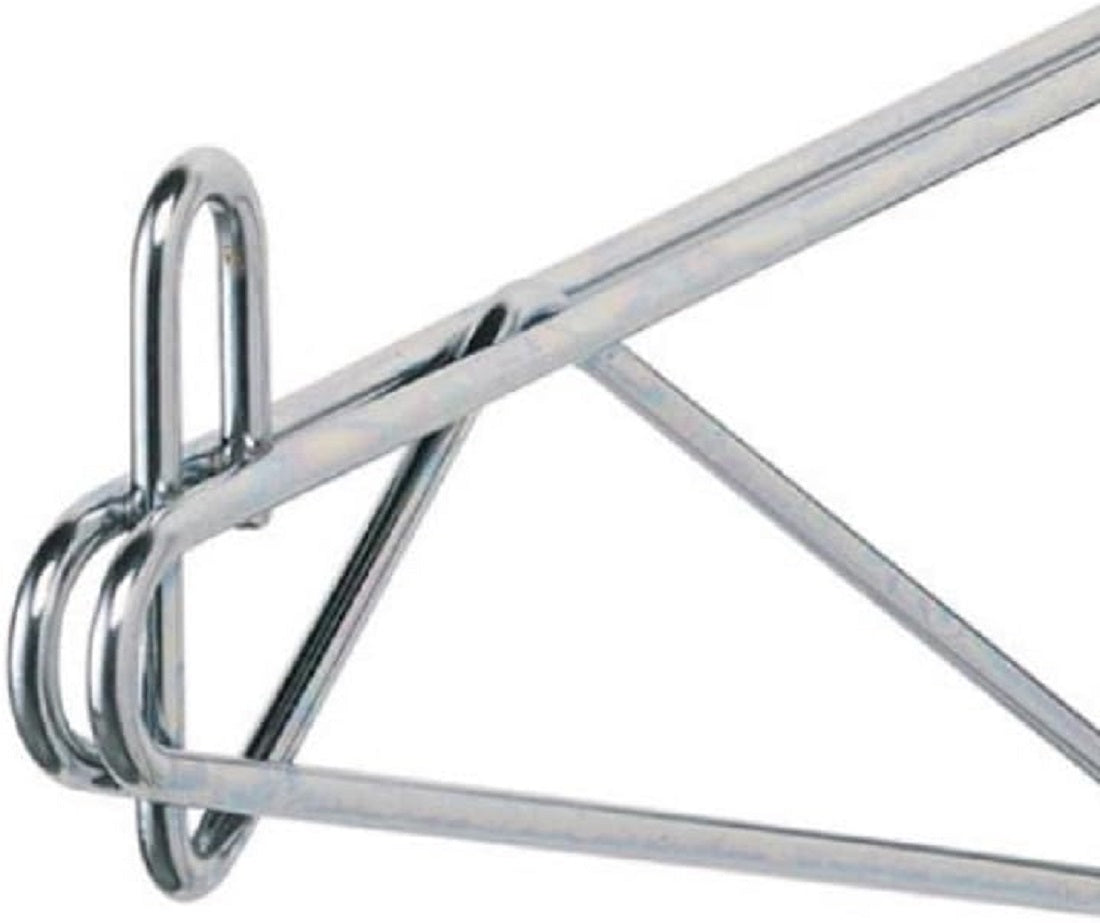 Double Shelf Support Direct Wall Bracket - Shelves Support Wire Shelf Bracket for Pantry Kitchen Home Wire Shelf Bracket Wire Storage Racks Wall Mount Shelf