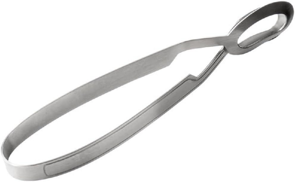 6" Stainless Steel Snail Escargot Tongs Set of 3- Seafood Snail Escargot Tongs Server Serving Cooking Tong for Home Kitchen Restaurant Hotel BBQ