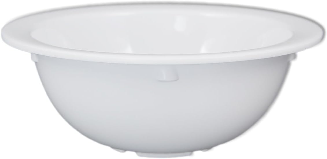 Grapefruit Bowl White Color Melamine Set of 12- Dishwasher Safe Break-Resistant Reusable Bowls Serving Bowl Soup Bowls Dessert Bowls for Fruits Salad Kitchen Restaurants
