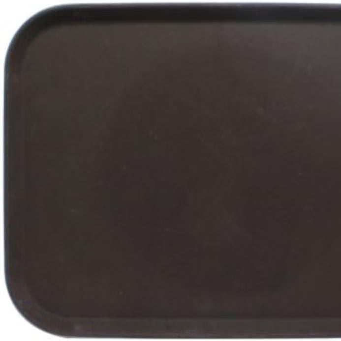 14" x 18" Rectangular 2 Service Tray Fiberglass Non Slip Surface Service Trays Restaurant Tray Plastic Food Meals Server Tray for Home Kitchen Restaurant Cafeteria Bar Hotel