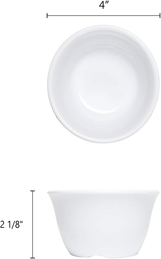 Bouillon Cup Color Melamine Set of 12- Dishwasher Safe Break-Resistant Reusable Bowls Serving Soup Bowl Broth Cups Soup Bowls Ice Cream Dipping Sauce