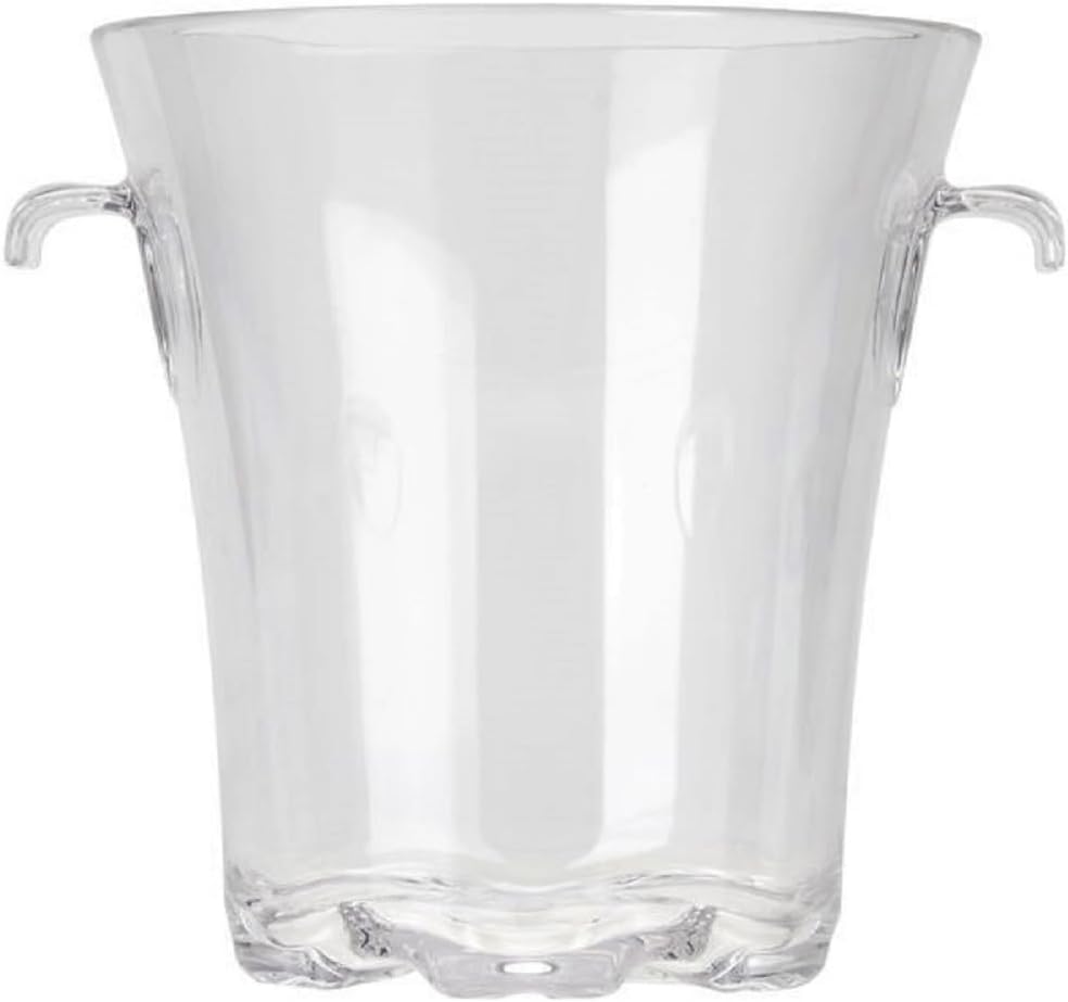 Ice Bucket for Bottle Service Polycarbonate Clear Color- Beverage Tub Champagne Wine Beverage Cooler Wine Cooler Beer Chiller Ideal Party Tubs for Indoor Outdoor Bars