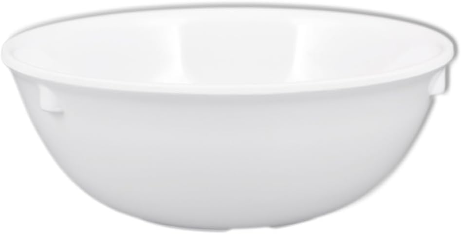 Nappie Bowl Melamine Set of 12- Dishwasher Safe Break-Resistant Reusable Bowls Serving Soup Bowl Broth Cups Soup Bowls Ice Cream Dipping Sauce