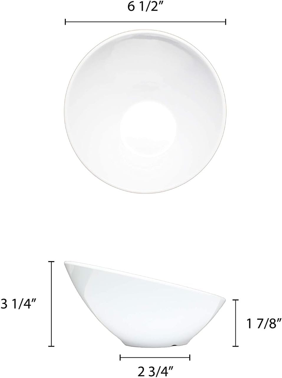 Cascading Bowl Melamine Set of 12- Dishwasher Safe Break-Resistant Serving Bowl Serving Dishes for Salads Rice Pasta Dessert Side Dishes Dinner Parties