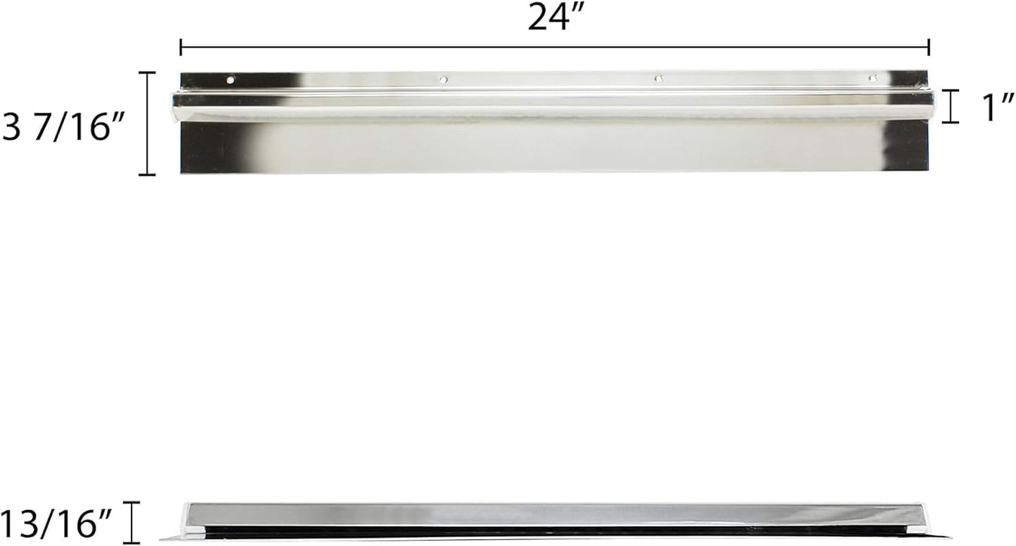 Stainless Steel No Clip Check Holder Ticket Rack- Restaurant Ticket Holder Receipt Holder Order Ticket Holder Ticket RackBill Orders Display Rail for Kitchen Cafes Bar Restaurants