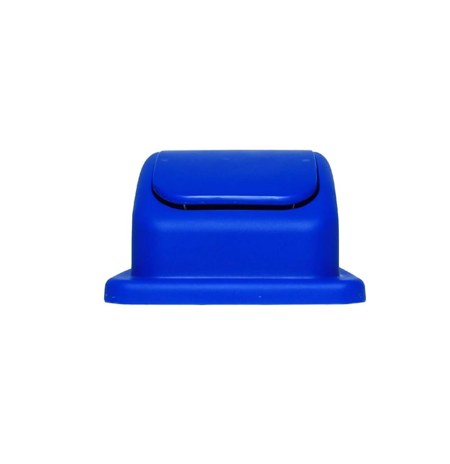 23 Gallon Recycle Trash Can Blue Color- Wastebasket Garbage Bin Lid Recycling Bin Cover Kitchen Bathroom Bedroom Office Trash Can