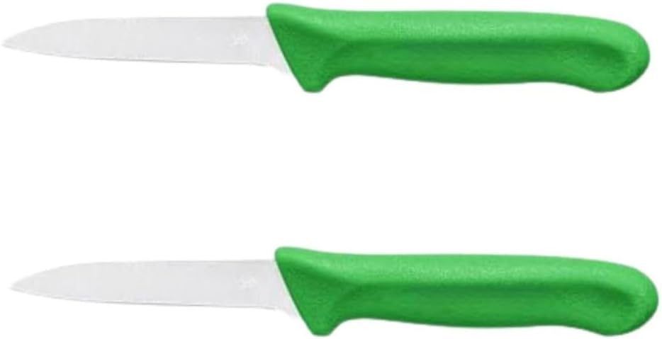 Blade Paring Knife German Steel Handle Set of 2- Small Fruit Knife Razor Sharp Pairing Knives Kitchen Knives for Fruits Vegetables Home Kitchen Restaurants