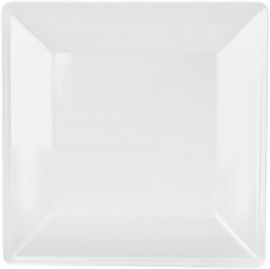 Square Plate Passion Melamine - Dinner Plates Reusable Dishes Plates Perfect for Dishes Dishwasher Safe Break-Resistant