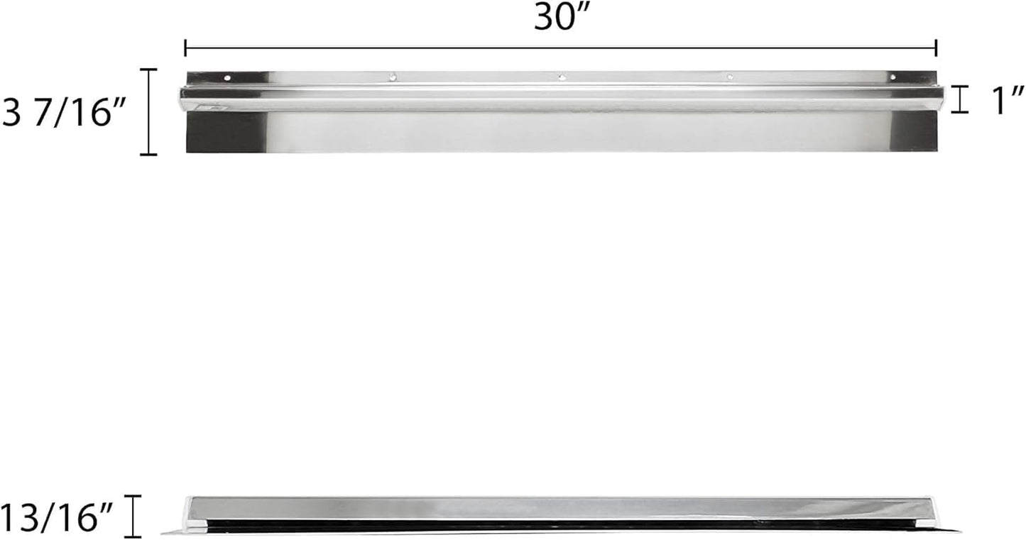 Stainless Steel No Clip Check Holder Ticket Rack- Restaurant Ticket Holder Receipt Holder Order Ticket Holder Ticket RackBill Orders Display Rail for Kitchen Cafes Bar Restaurants