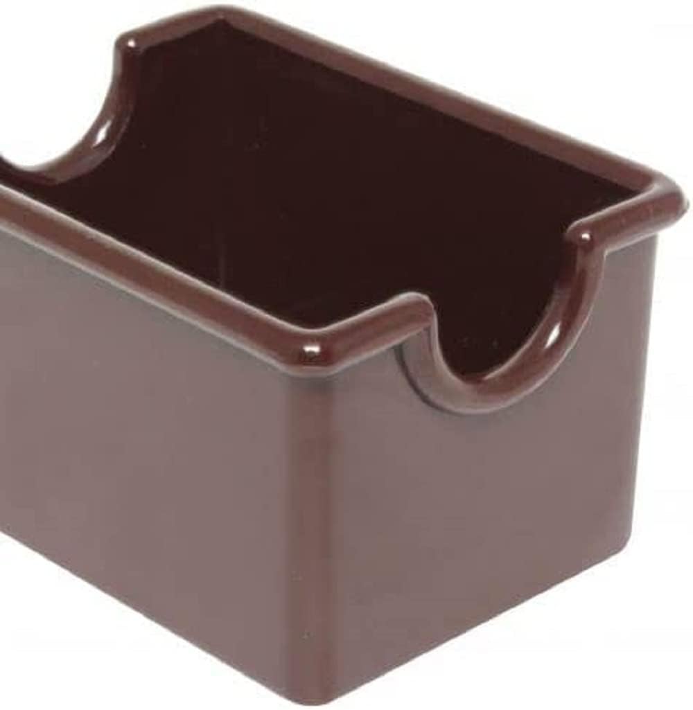 Set of 12 Sugar Packet Holder Plastic - Sugar Caddy Holder for Sweetener Packets Organizer Caddy for Coffee Bar Tea Bag Organizer for Table Restaurant Hotel
