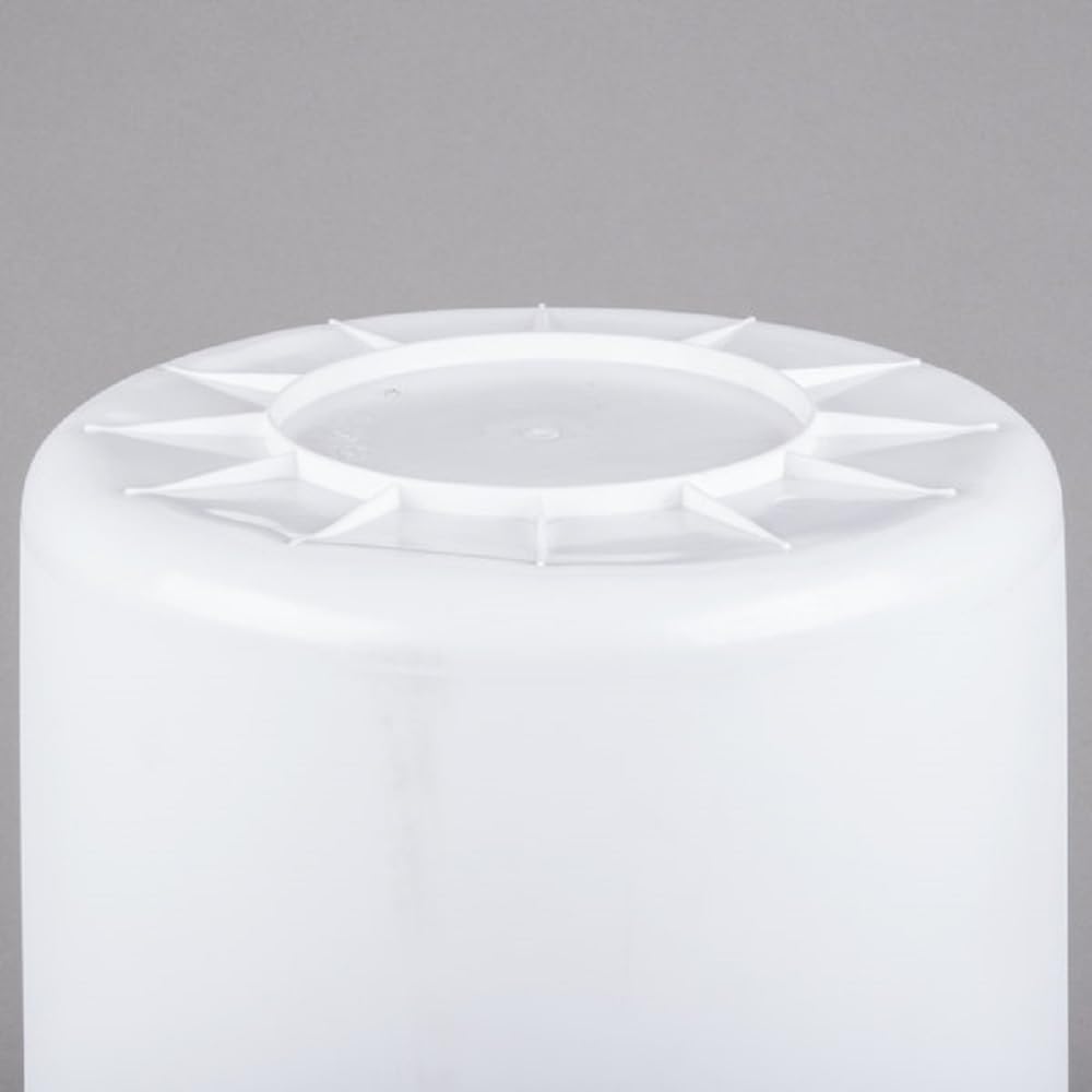 Round Trash Can Height White Color- Wastebasket Garbage Bin Trash Container Recycling Bin Kitchen Bathroom Bedroom Office Trash can