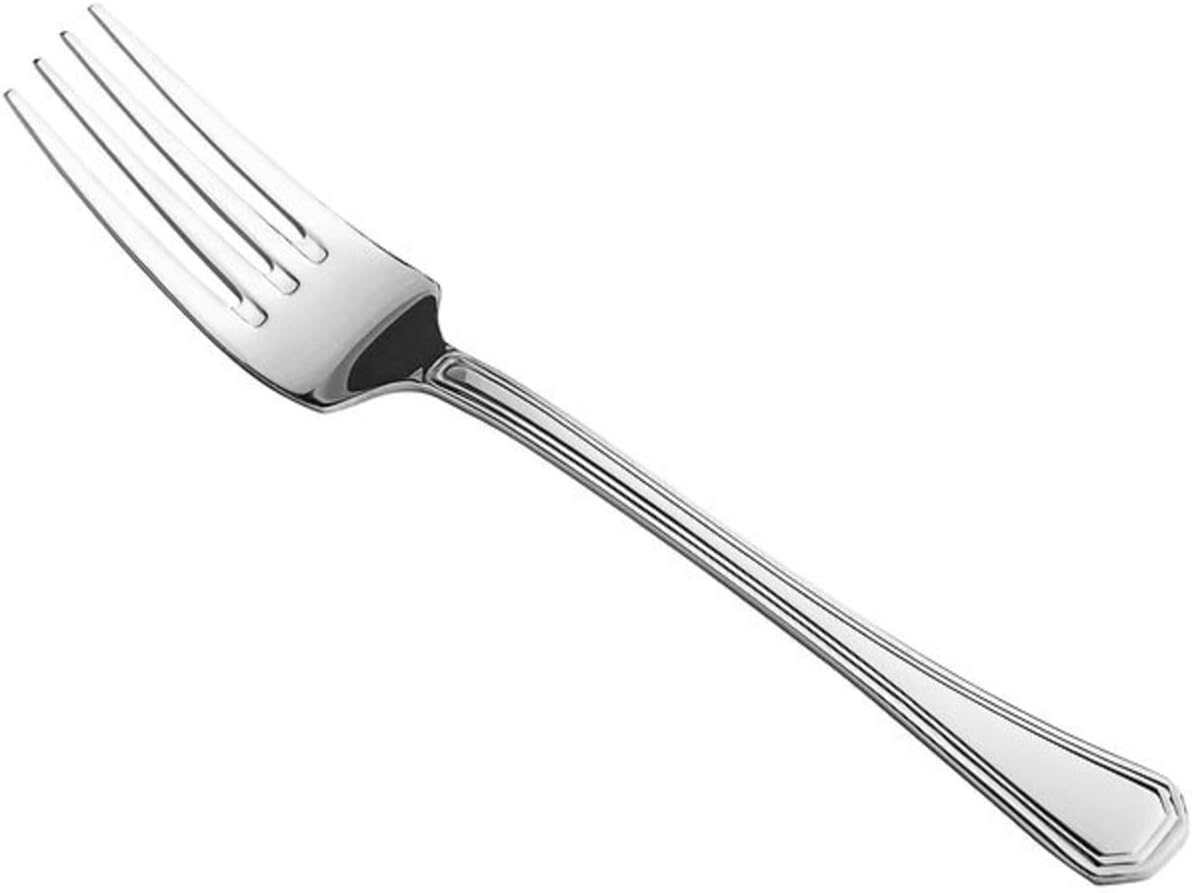 Wilshire Stainless Steel Set of 12- Stainless Steel Silverware Flatware Cutlery Kitchen Tableware Set for Home and Restaurant for Soup Spoons Round Spoons