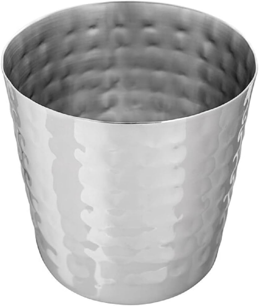 13 oz. Stainless Steel French Fry Cup Set of 2- French Fry Holder Stainless Steel Fry Cup Appetizer Cups For Serving Chips Onion Rings Tater Tots or Vegetables
