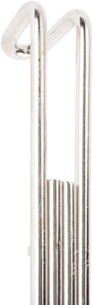 Round Spiral Wire Skimmer with 13" Handle Length Nickel Plated- Kitchen Utensil Food Strainer Skimmer Spoon for Cooking Sieve Sifters Rice Quinoa Pasta Fruits Vegetables etc.
