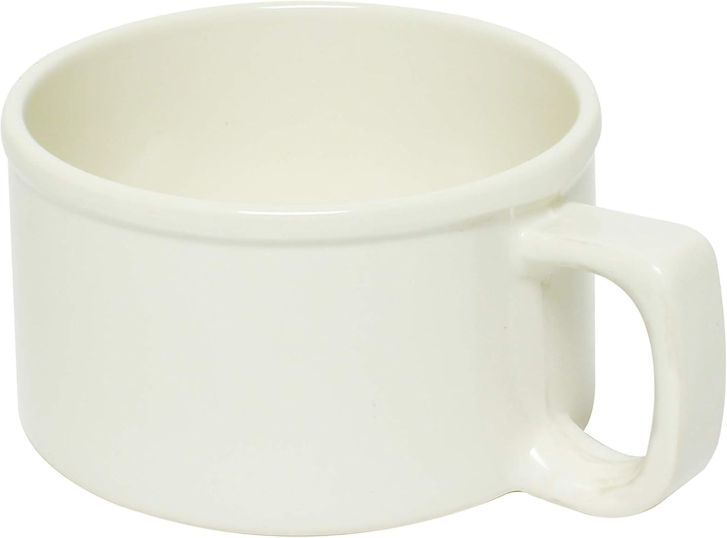 10 oz Soup Mug Melamine Set of 12- Dishwasher Safe Break-Resistant Coffee Cup Set Reusable Plastic Mug for Soups Latte Cappuccino Cocoa Hot Tea Home Cafe Restaurants