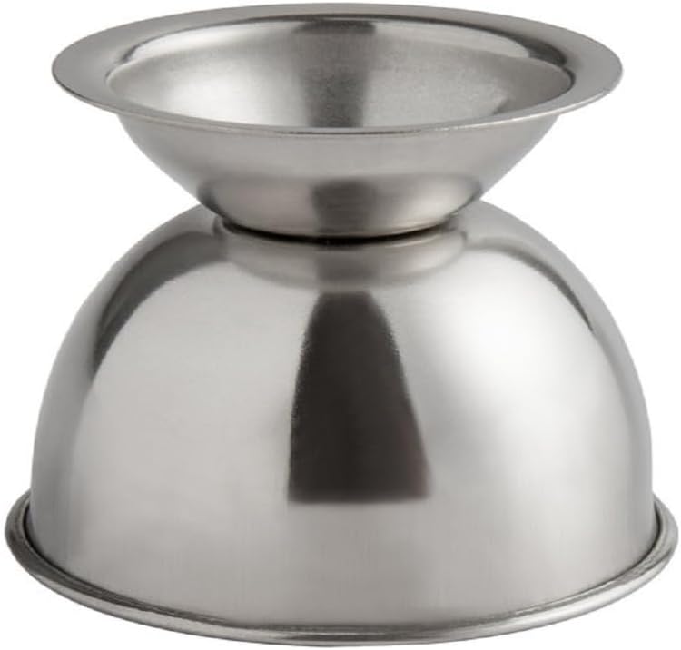 Stainless Steel Footed Egg Cup Set of 2- Egg Cups Stand Holder for Boiled Eggs Egg Cups Holders for Breakfast and Brunch Kitchen Egg Stand Holders Egg Cup Tray
