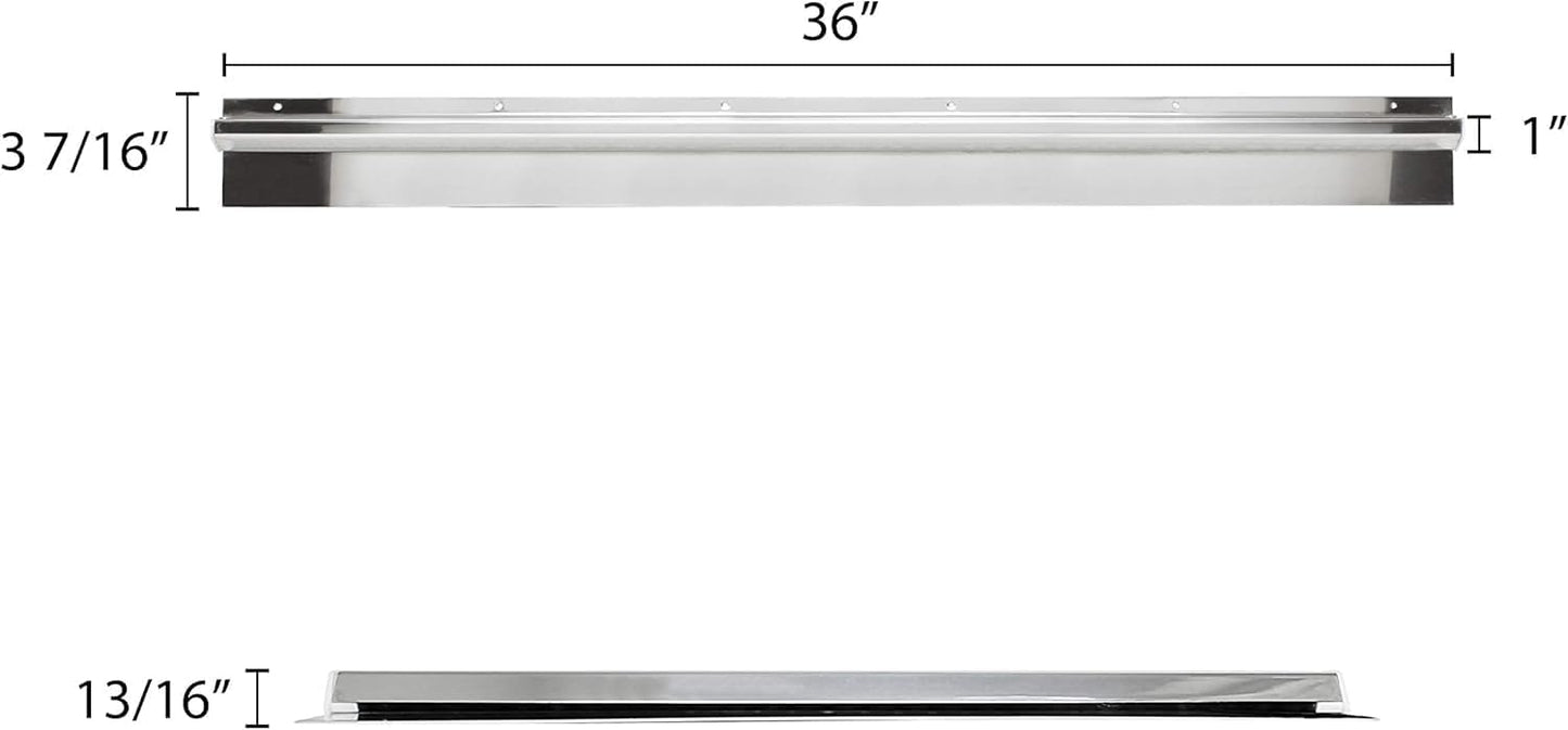 Stainless Steel No Clip Check Holder Ticket Rack- Restaurant Ticket Holder Receipt Holder Order Ticket Holder Ticket RackBill Orders Display Rail for Kitchen Cafes Bar Restaurants